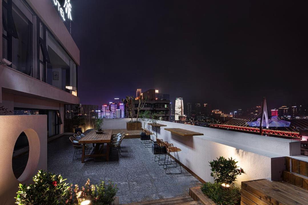 Walling Hotel - Chongqing Jiefangbei Hongyadong Exterior foto