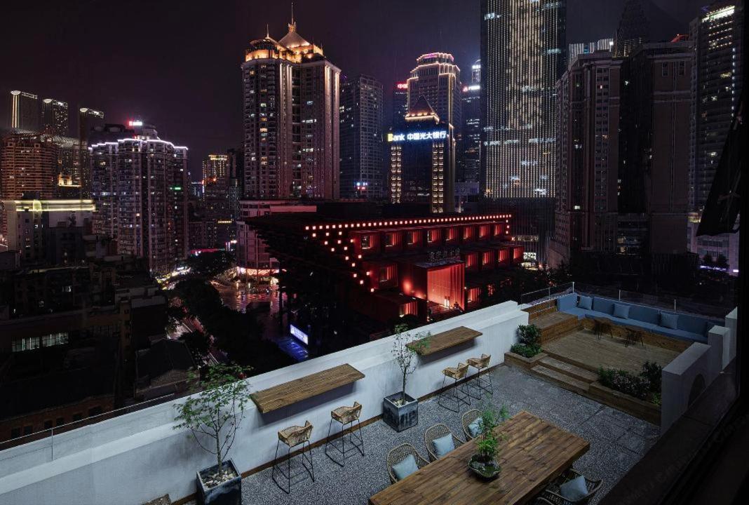 Walling Hotel - Chongqing Jiefangbei Hongyadong Exterior foto